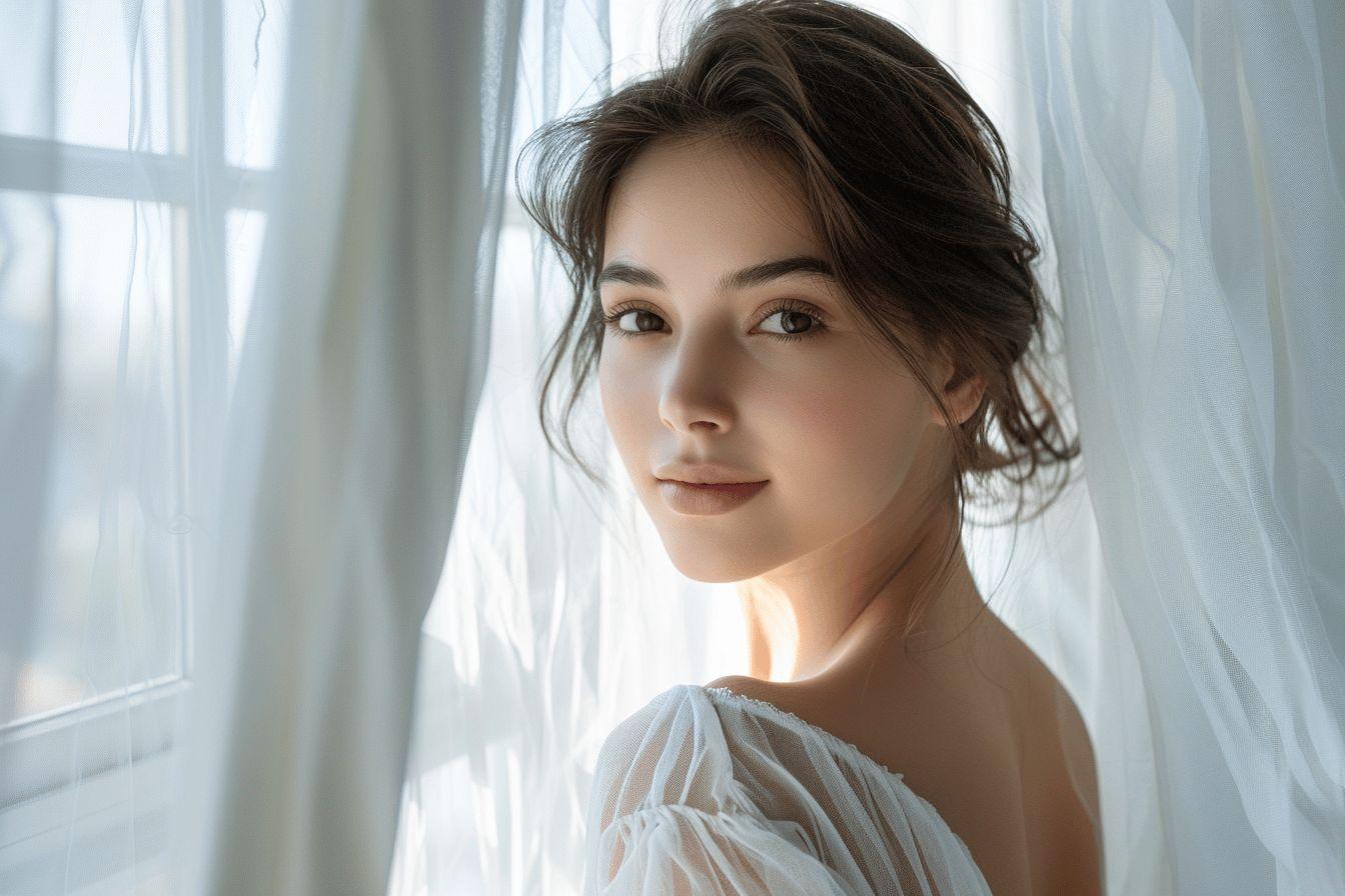 Belle femme nue, j’aime la suggestion