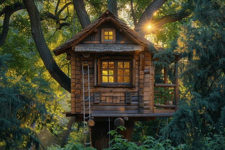 Cabane dans les arbres : je vous explique comment la fabriquer