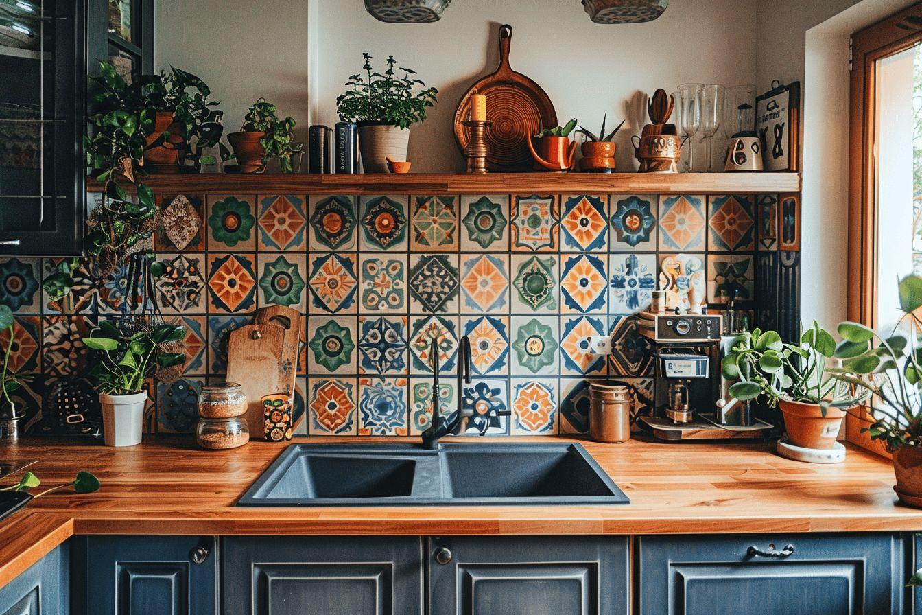 Crédence carreau de ciment : Installer une crédence en carreaux de ciment