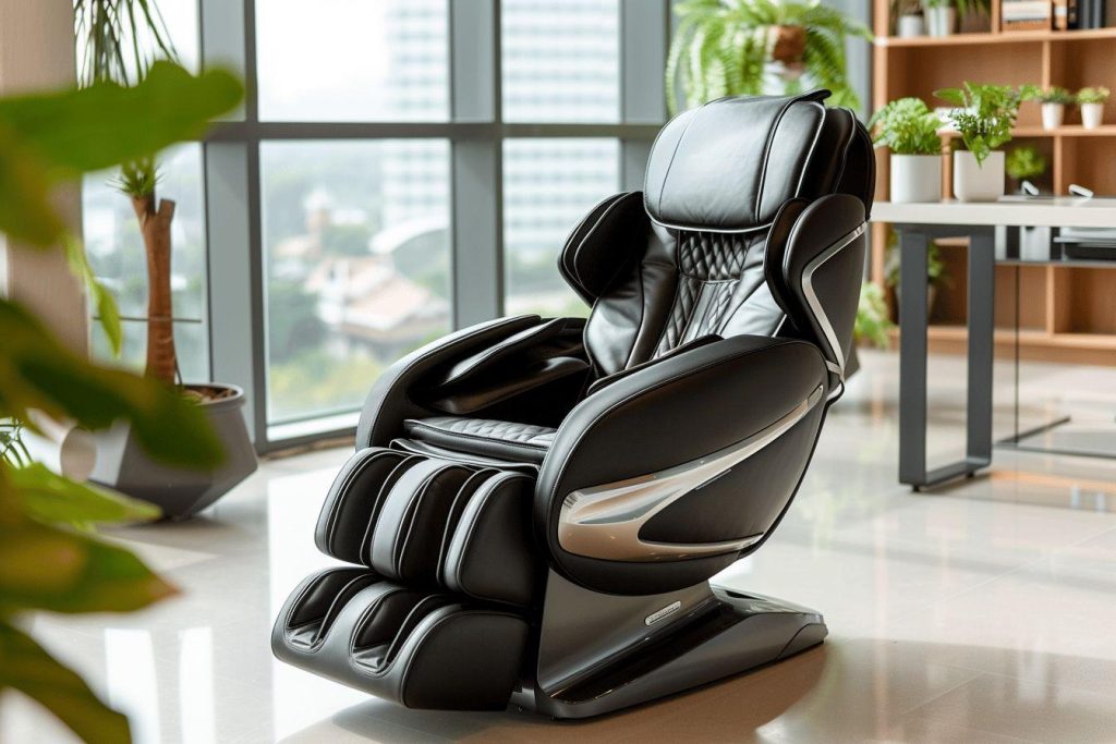 Fauteuil de bureau massant : Relaxation et confort