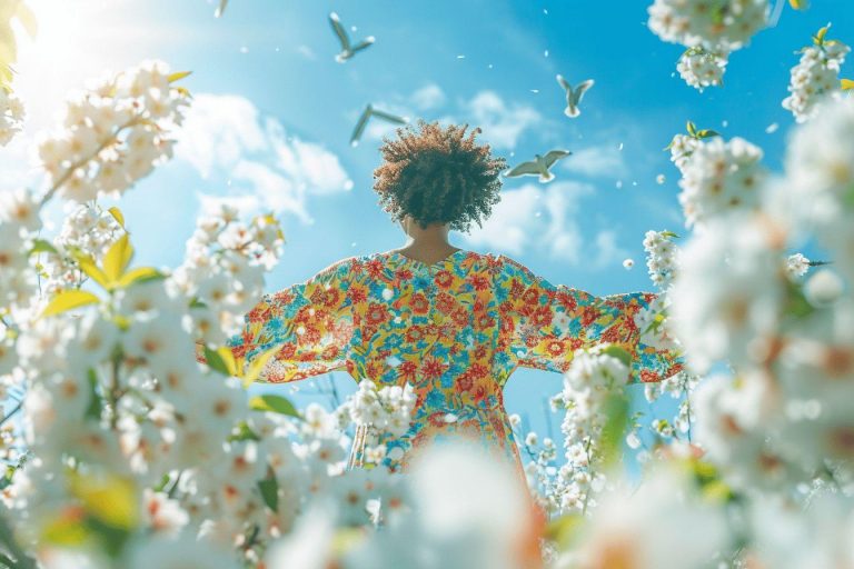 Le printemps me donne des ailes