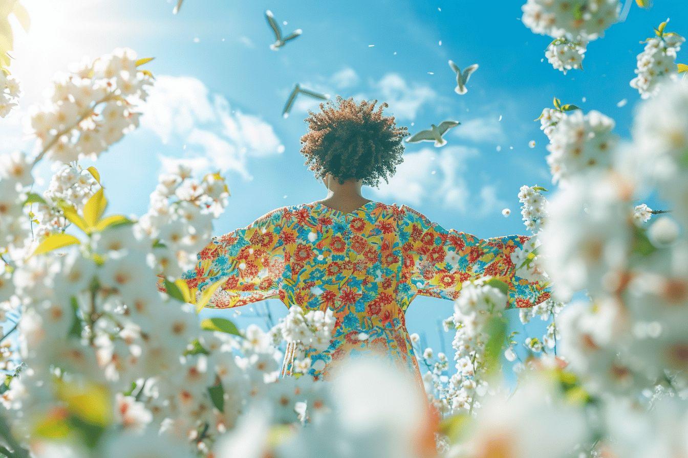 Le printemps me donne des ailes