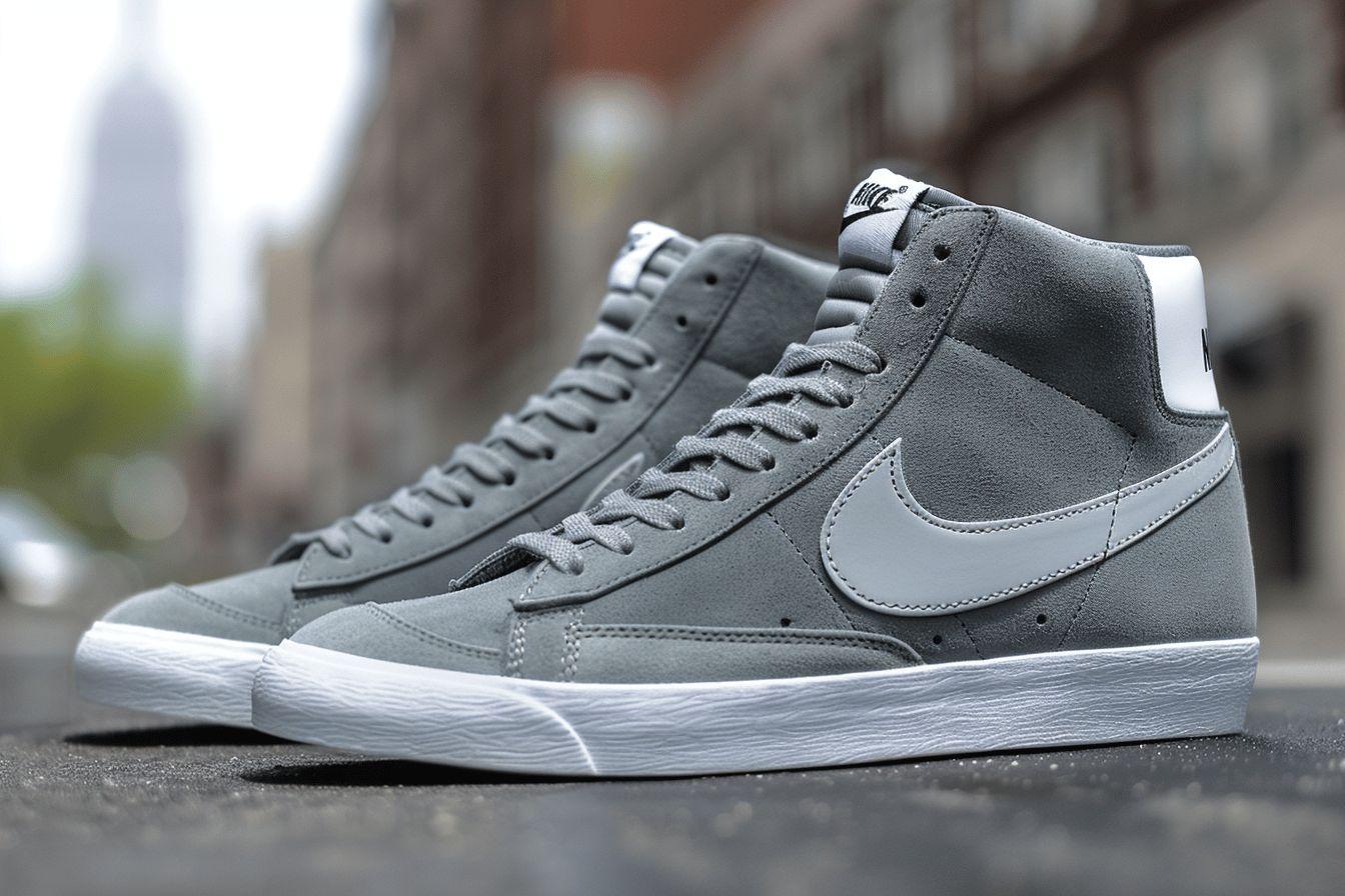Optez pour les nike blazer grise homme pour apprécier sa légèreté et son confort