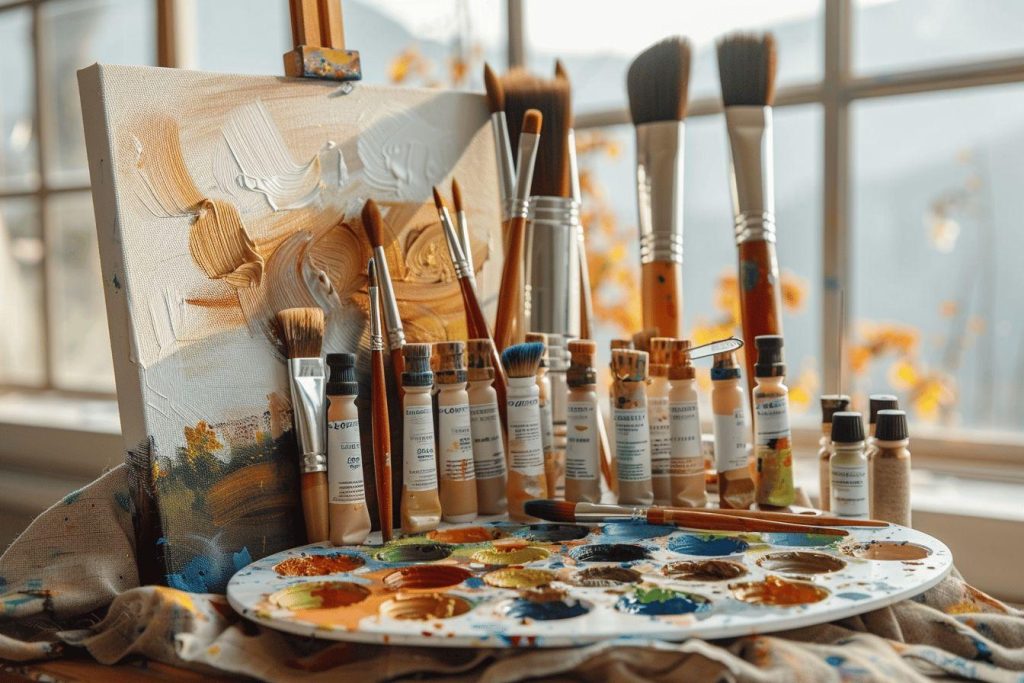 Quelles sont les utilisations et les effets artistiques de la peinture terre de sienne ?