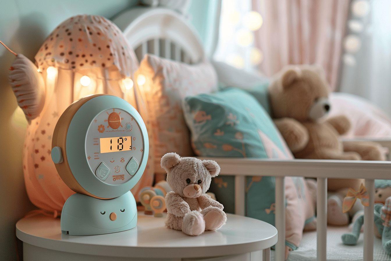 Thermomètre de chambre bébé: Surveiller la température de la chambre